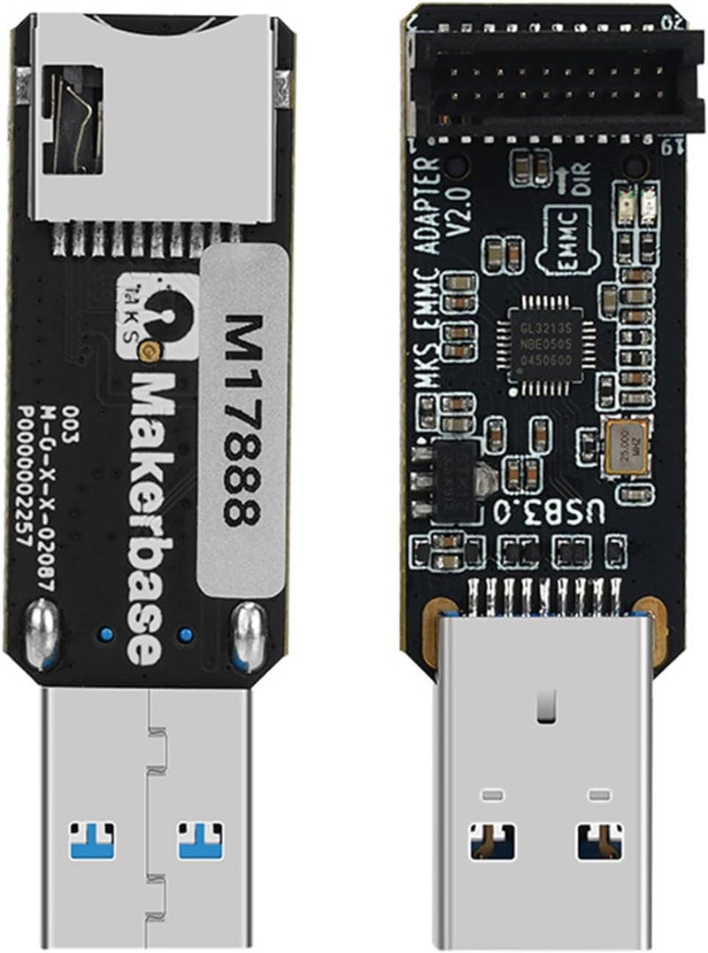 KODASW High Speed MKS EMMC USB3.0 Adapter MKS EMMC-Adapter V2 for EMMC Module MicroSD andTF Memory Card - Image 2